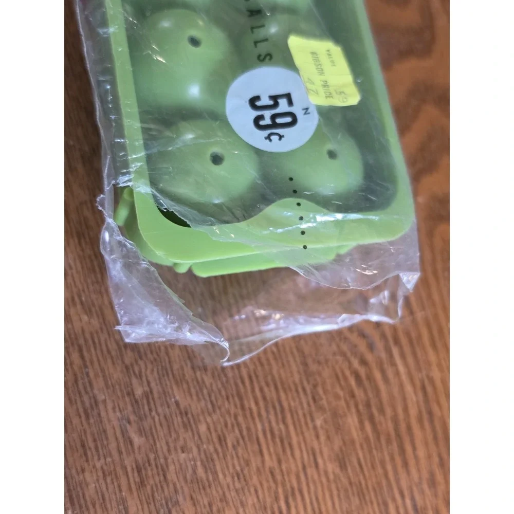 Vintage Hutzler Ice Ball Tray No.15 Avocado Makes 14 Ice Balls 9.5